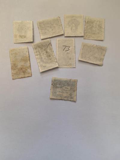 杂票 意大利邮票9枚旧品看图