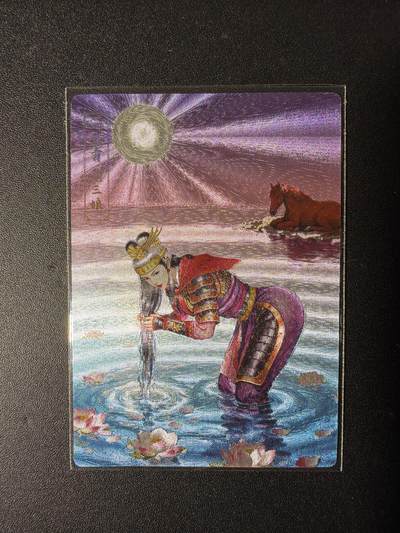 NO.29 好又多金牌大场，每周一站式配齐，方便凑单！（卖家送拍0抽成！周6晚9点截拍！） - 鼎好卡牌 龙耀水浒特卡 洗头扈三娘1 粗闪