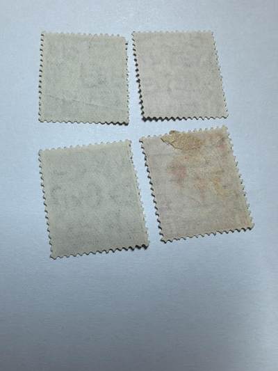 杂票 英国邮票 早期乔五和爱德华八世像4枚旧不同