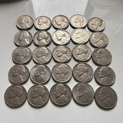 🌹外币初藏🌹🐯2026年第39场   每周二四六晚8️⃣点 苏联泰国纪念币世界钱币 - 5美分25枚