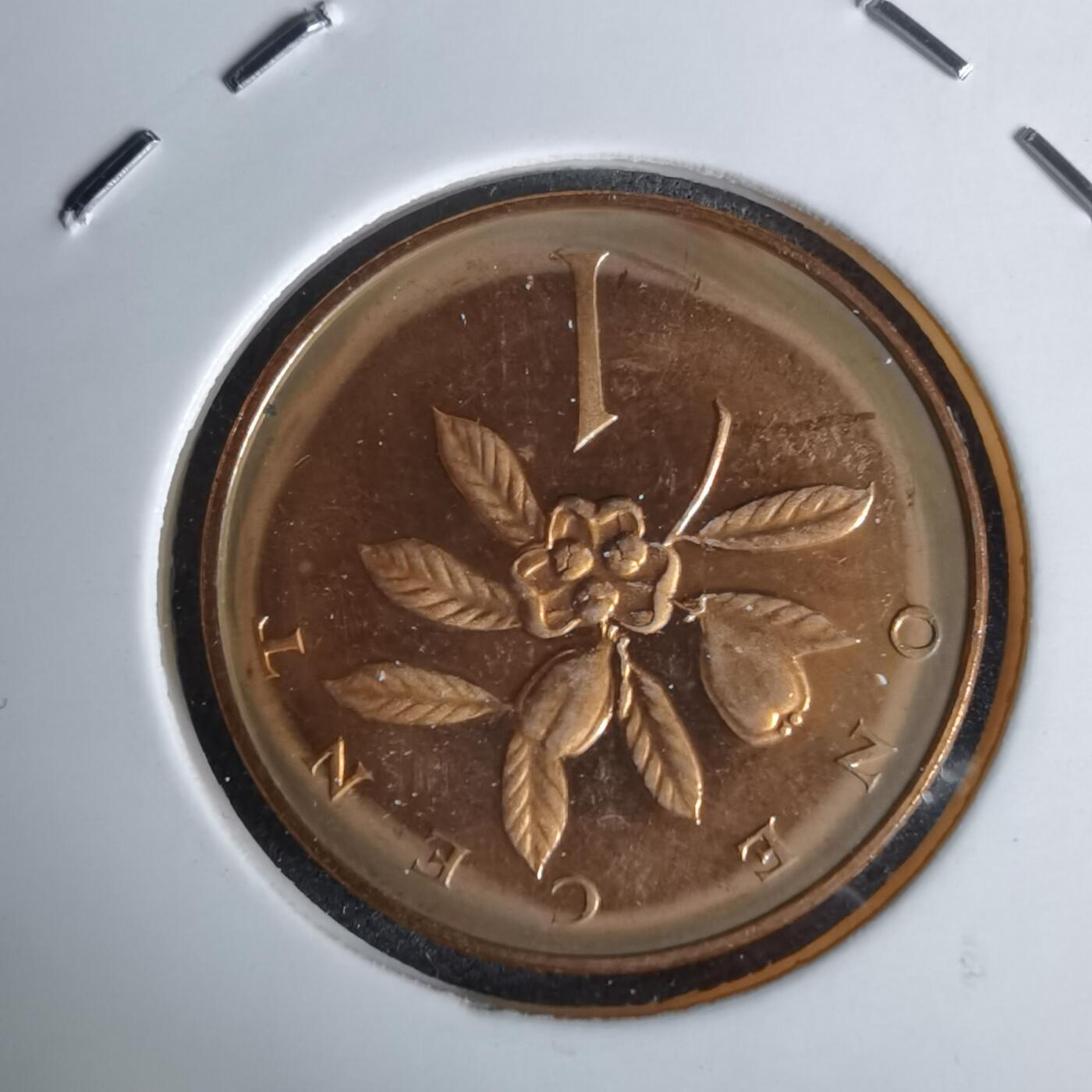 沼泽如烟--第1044场 牙买加1973年1分精制币