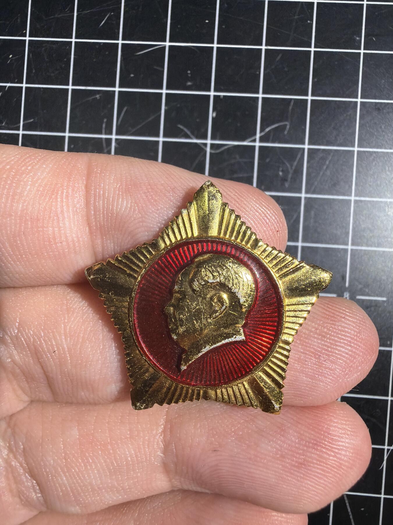 古冰库章牌勋赏收藏0起拍卖 星型毛章 出造型可用