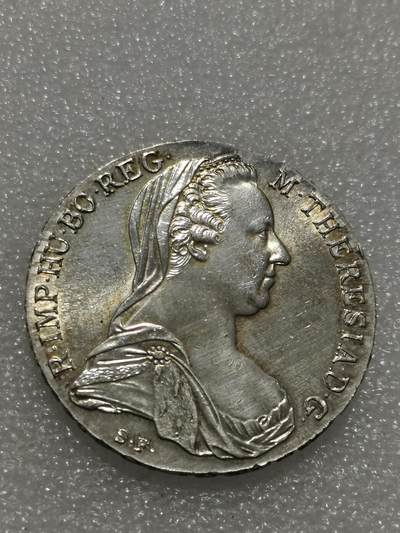 天下钱庄专场欢迎参拍 - 奥匈帝国大奶妈银币，官方后铸