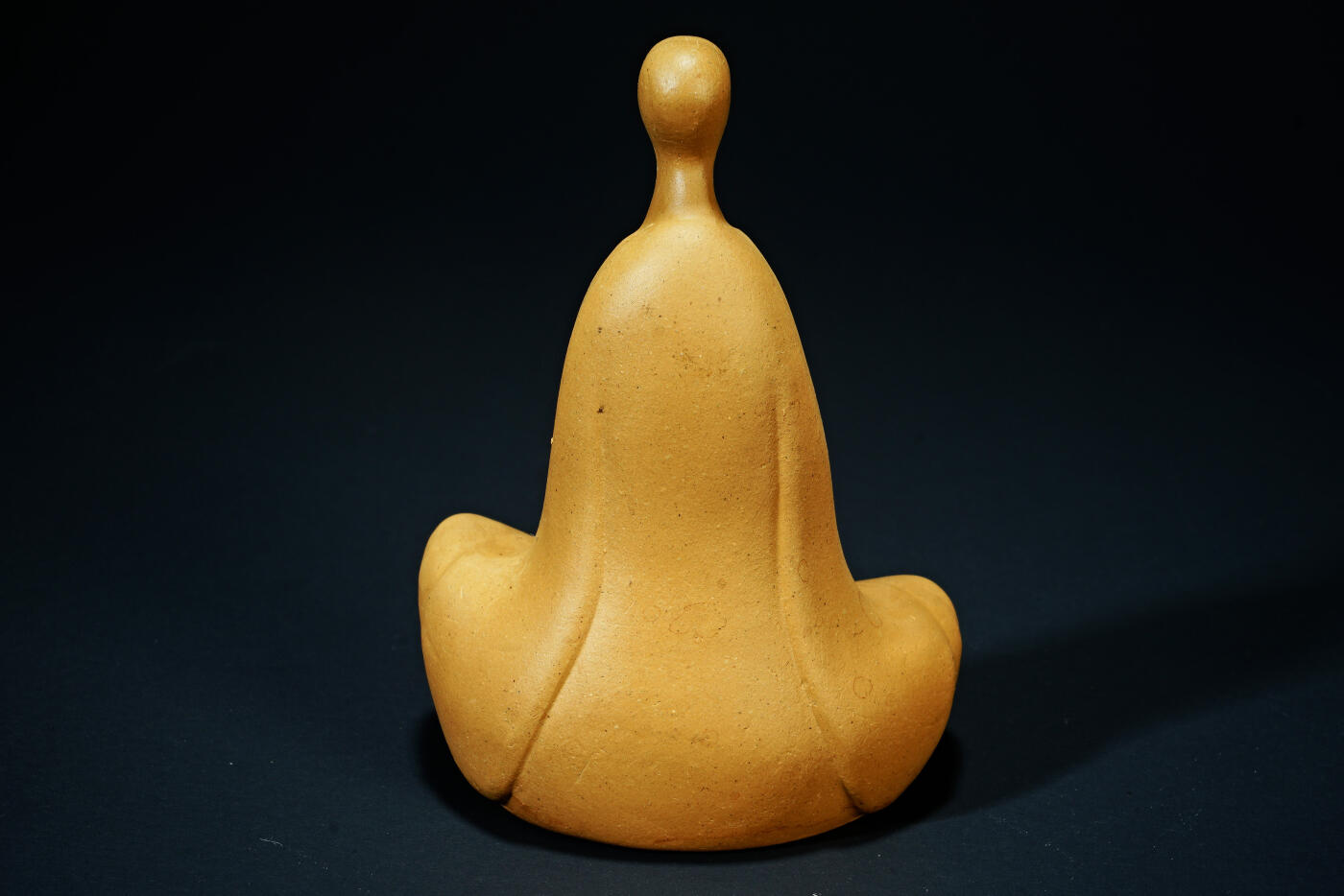 上海都达杂项专场六十九【全场包邮】 紫砂段泥无相佛茶宠摆件96-53