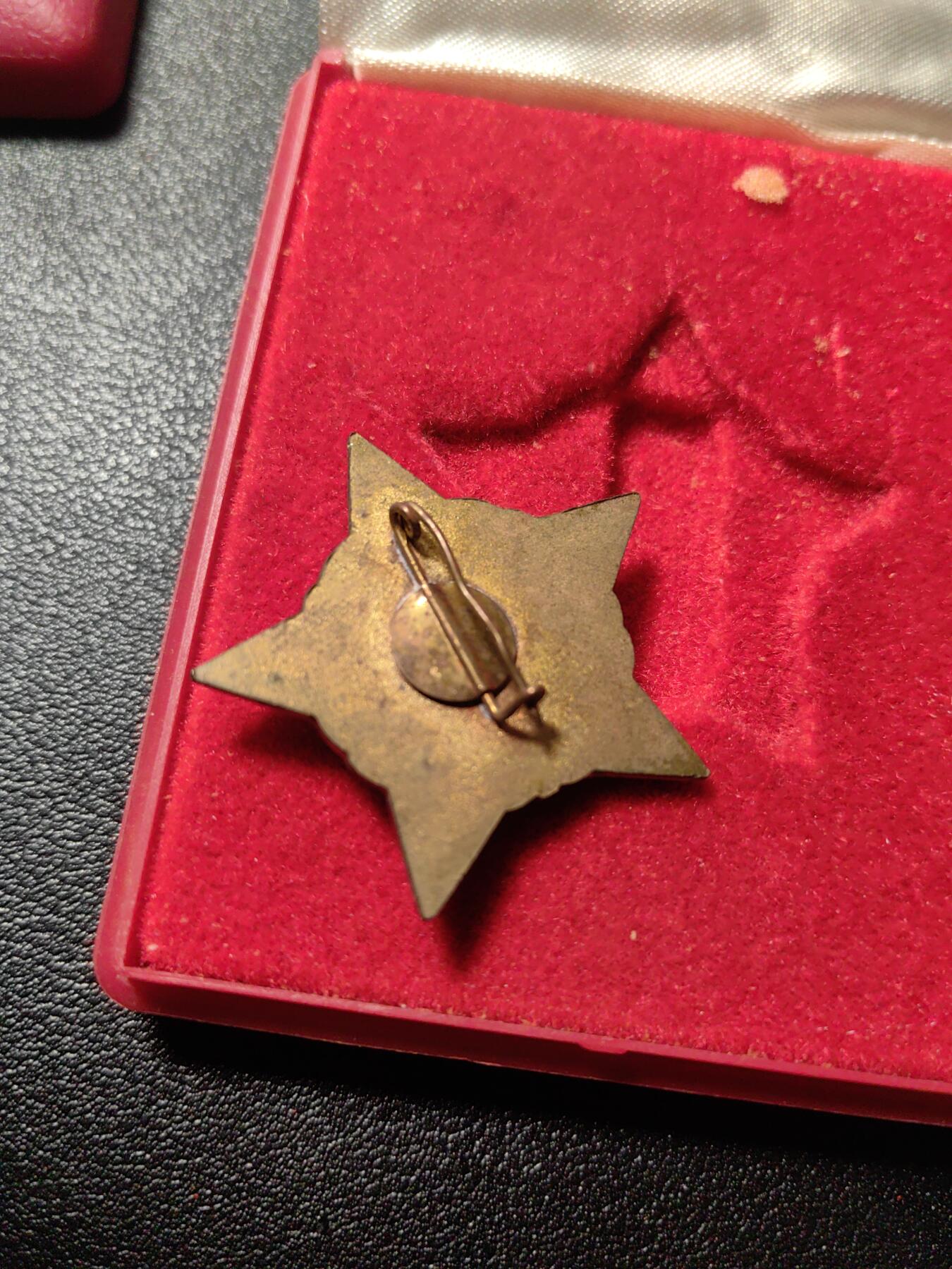 靖甫拍卖第九场 匈牙利工战队劳动奖章带盒