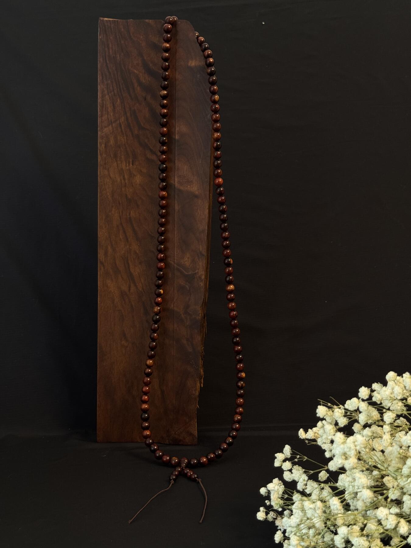 零元拍：海南黄花梨  1.2/108 长串佛珠