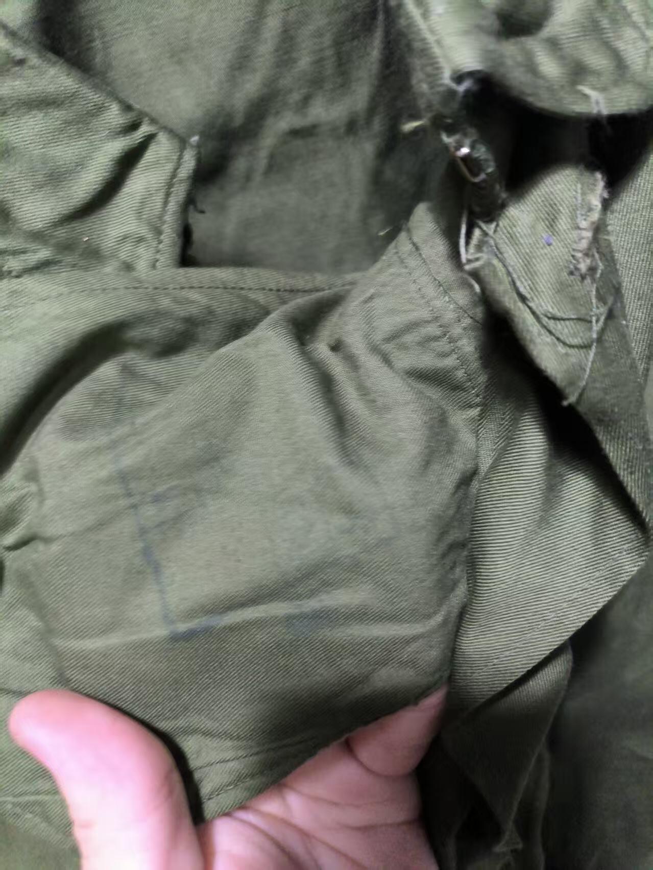 云宸嘉赏-勋臻佳藏四月精品甄选场次（低佣 一元一手） su-M65式棉布上衣 一号尺码 基本全新未下水（棉布褶皱系库存导致 熨烫后可使用）