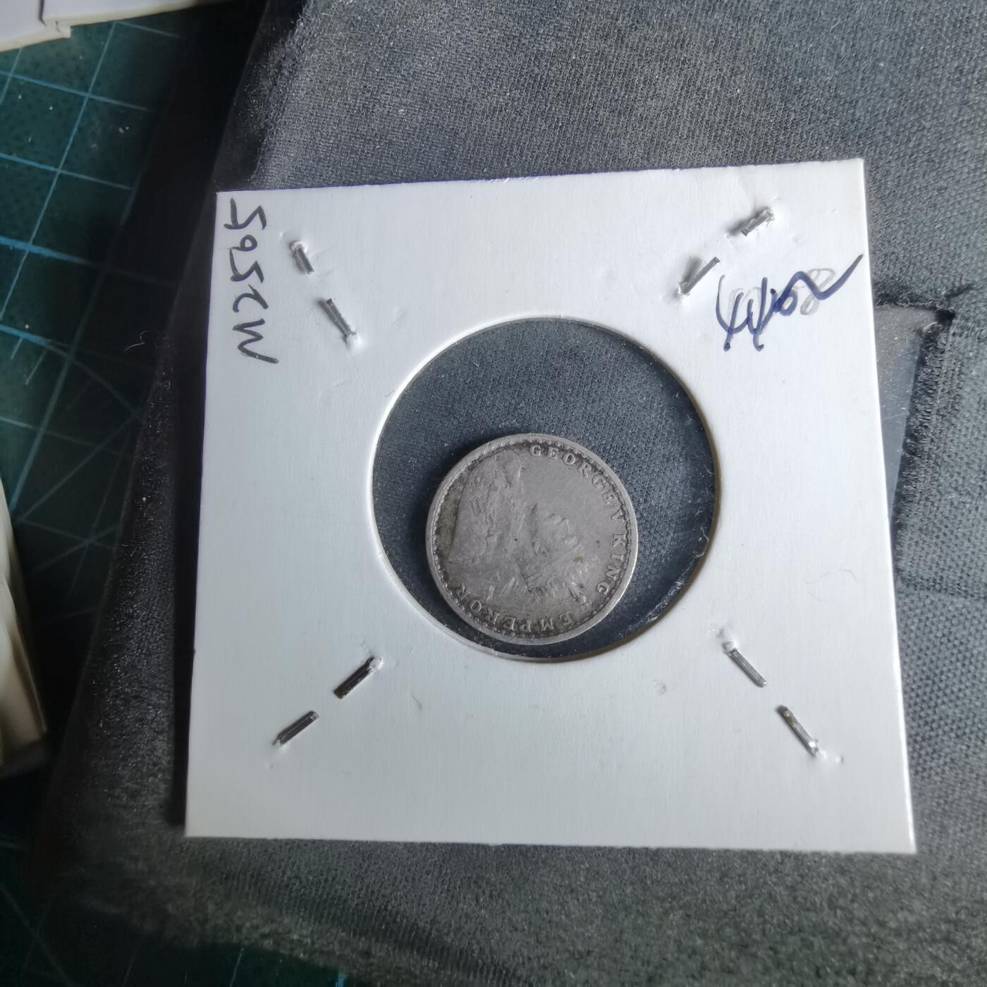 沼泽如烟--第1044场 英属印度1917年2安娜银币