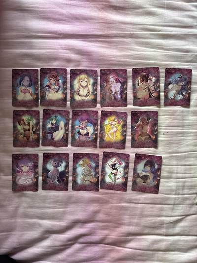 月落卡牌大清仓第10期 燎原文化   西方动漫    普卡一套