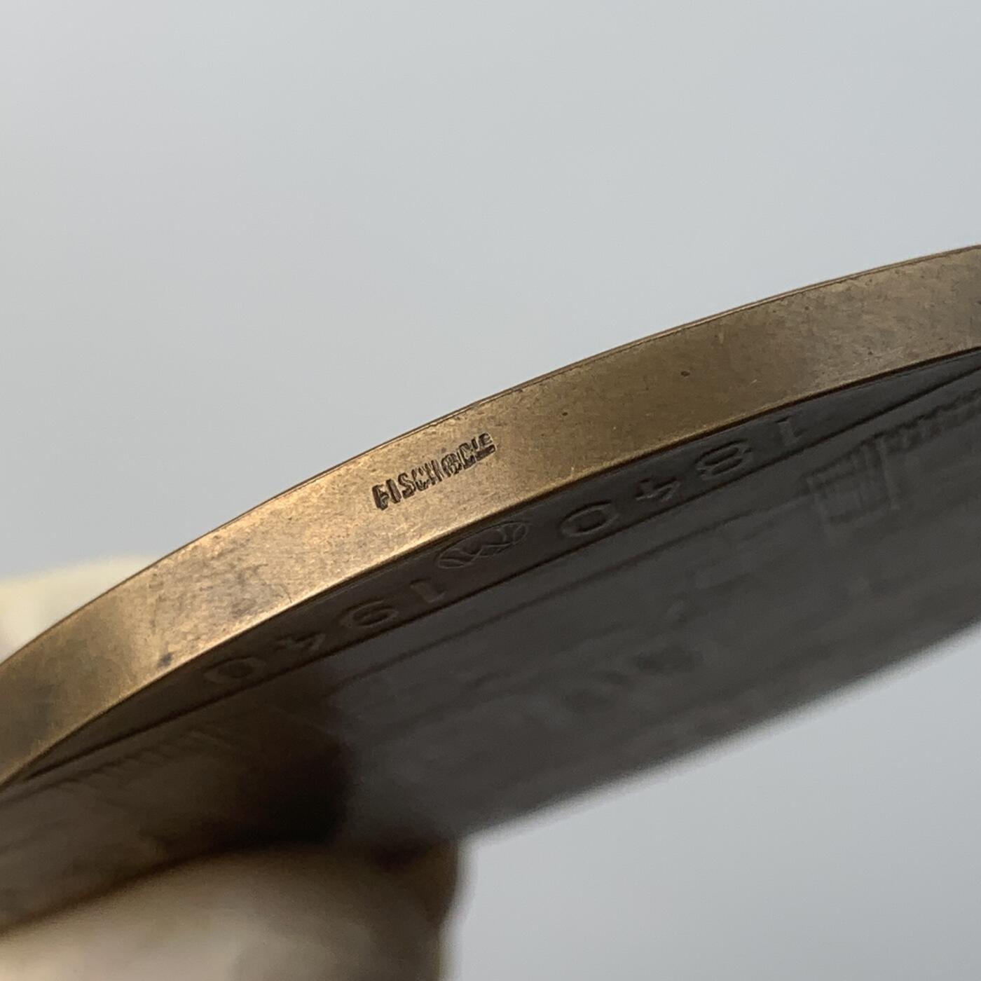 掌中浮雕-藏着的欧洲第057场 1940年比利时皇家图书馆公众开放一百周年纪念铜章，70mm；  比利时艺术勋章之友#69——Centenary of the openingof the royallibrary to the public  雕刻家：Pierre Theunis   