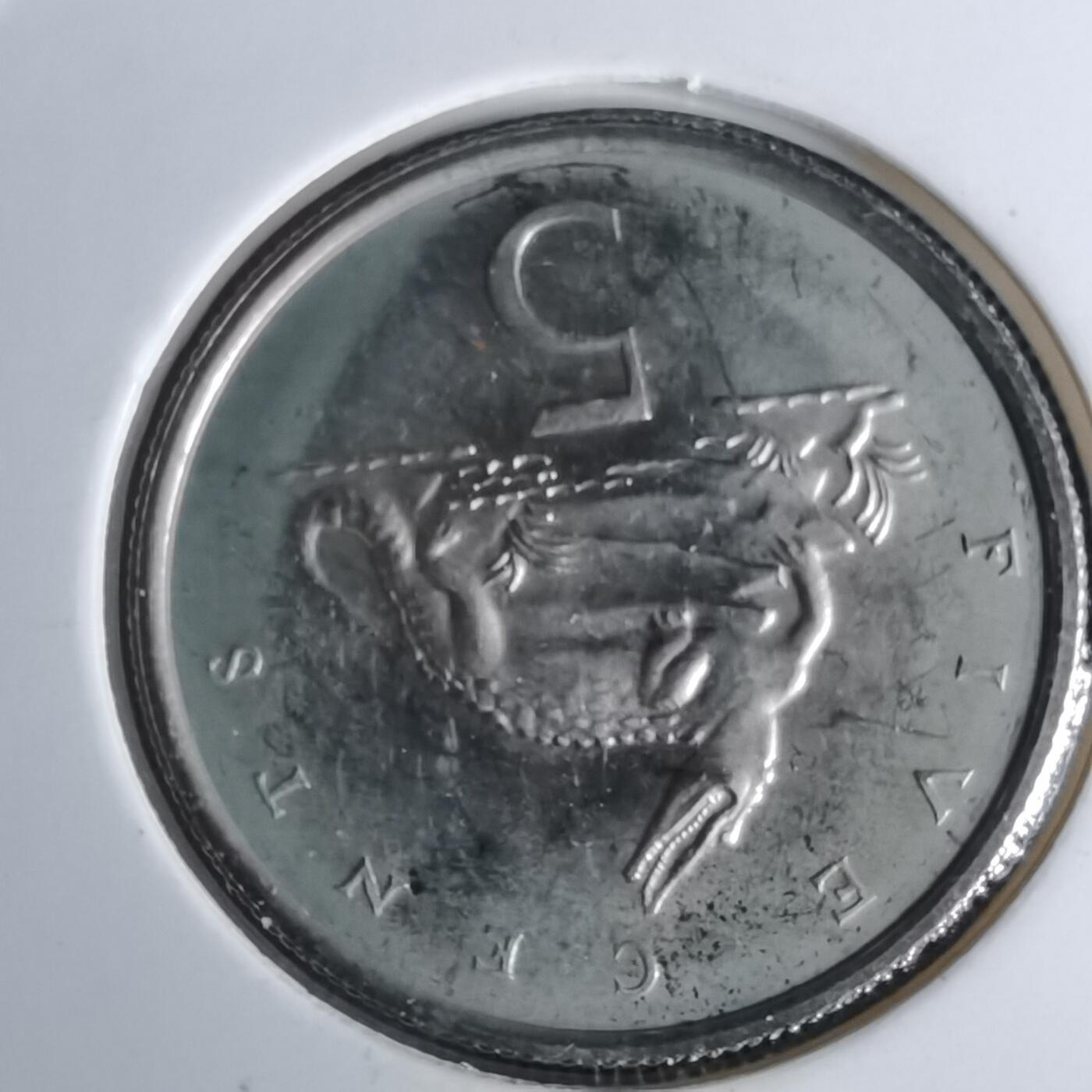 沼泽如烟--第1044场 牙买加1973年5分精制币