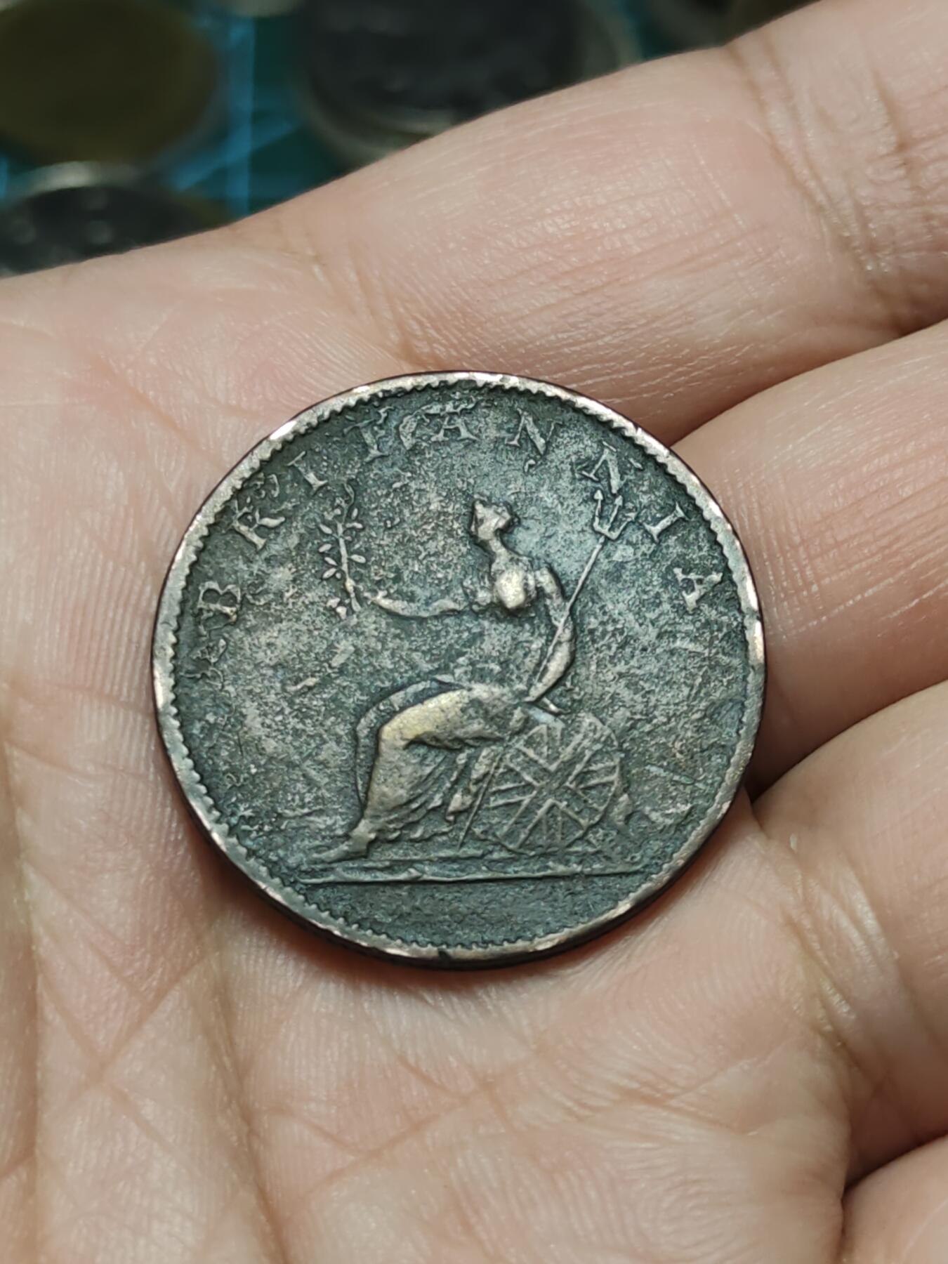 2026年第四十二场(总第二百一十一场）外国好品散币场(佣金3%) 英国🇬🇧1806年1/2便士(乔治三世第三版，首发年仅发行2年)