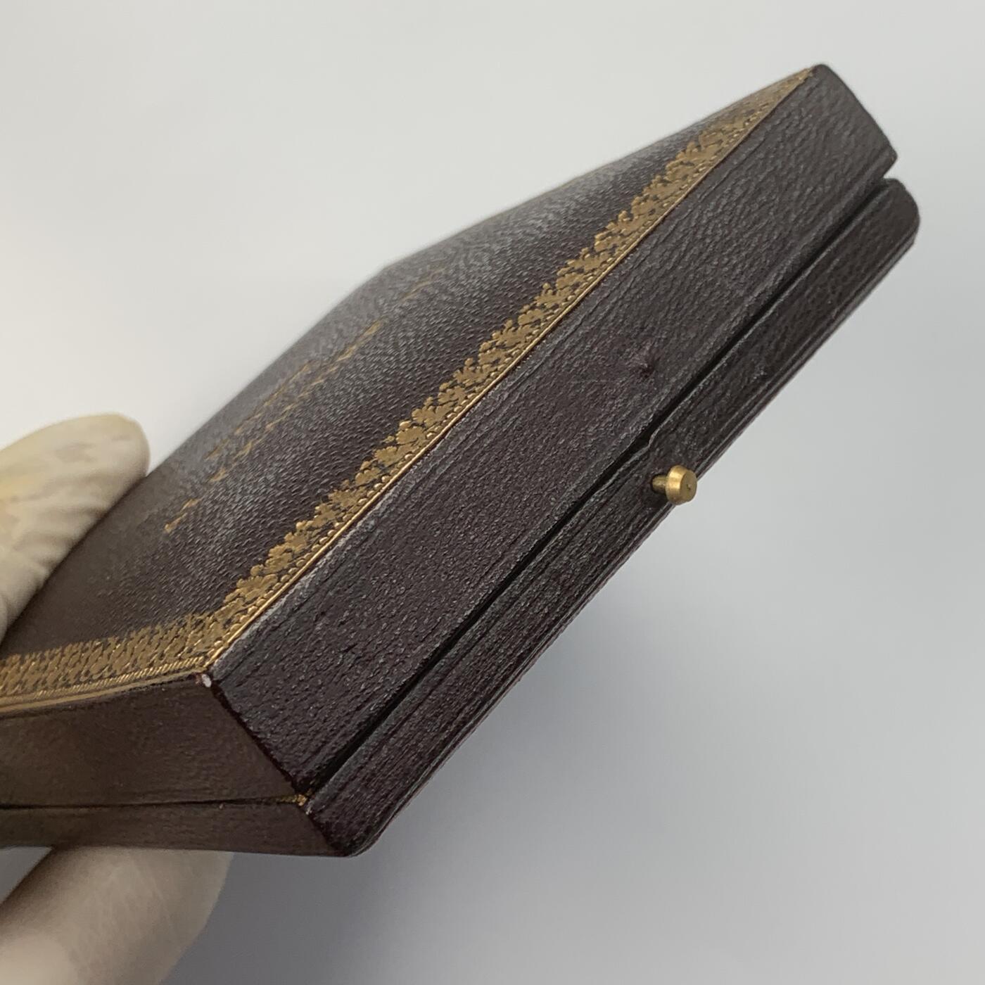 掌中浮雕-藏着的欧洲第057场 1900年沙俄/法国亚历山大三世大桥揭幕铜章, 70mm，Daniel-Dupuis 雕刻 ,原盒