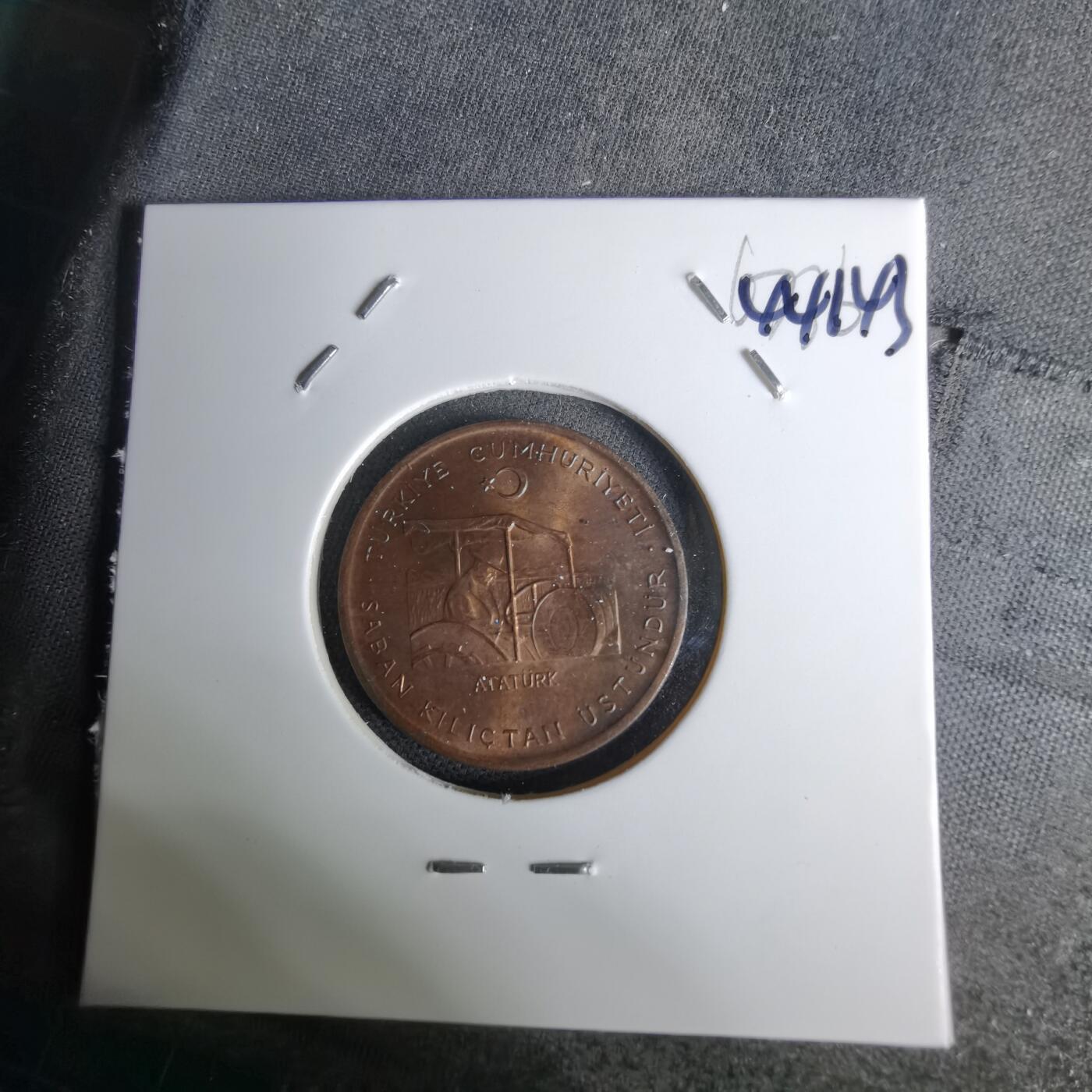 沼泽如烟--第1044场 土耳其1972年10库鲁