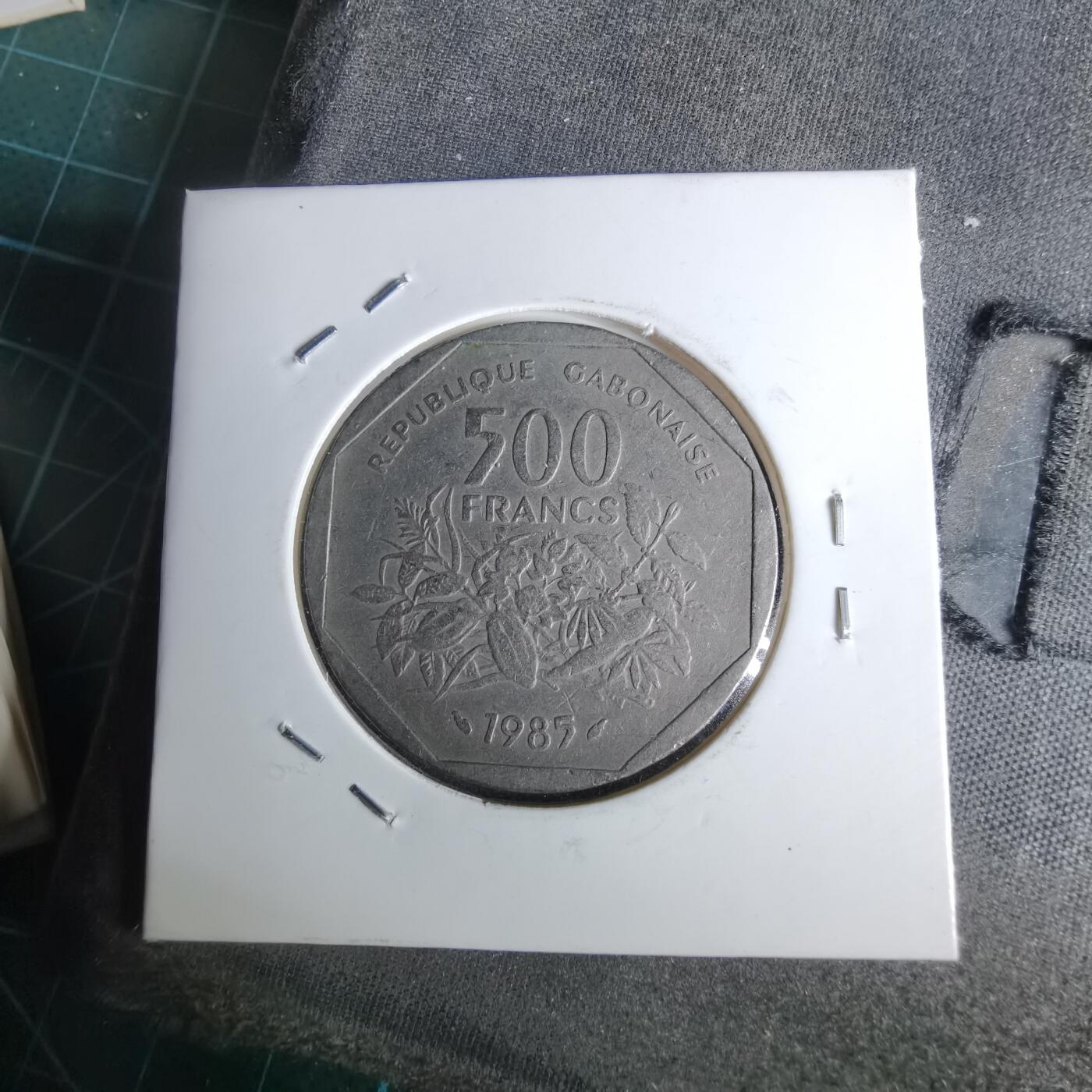 沼泽如烟--第1044场 加蓬1985年500法郎