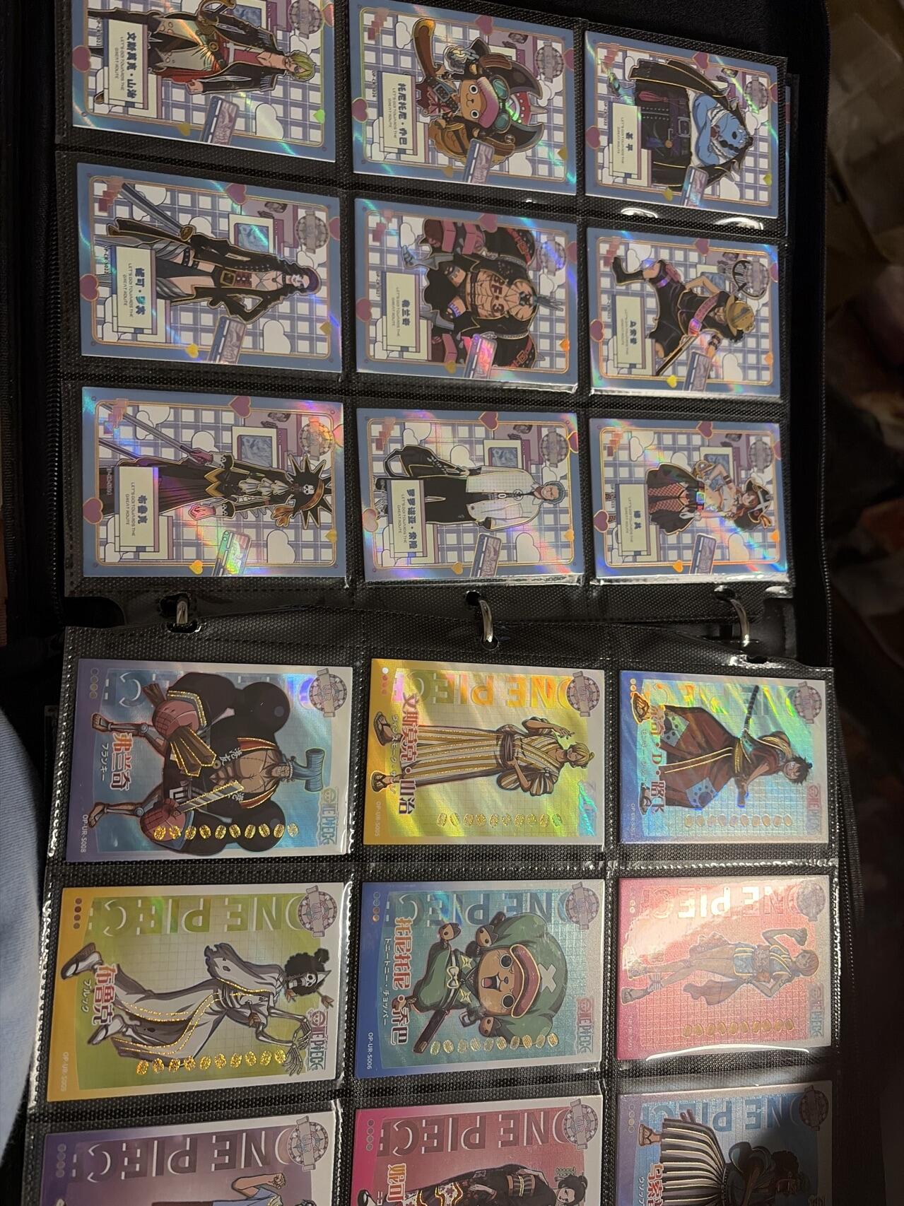 麦趣喜第五场   (4月10号周五晚上22点截拍，专注买家市场，福利拉满)  【整本】燃卡海贼王 整本 绝版卡 一套带卡册 相当稀有