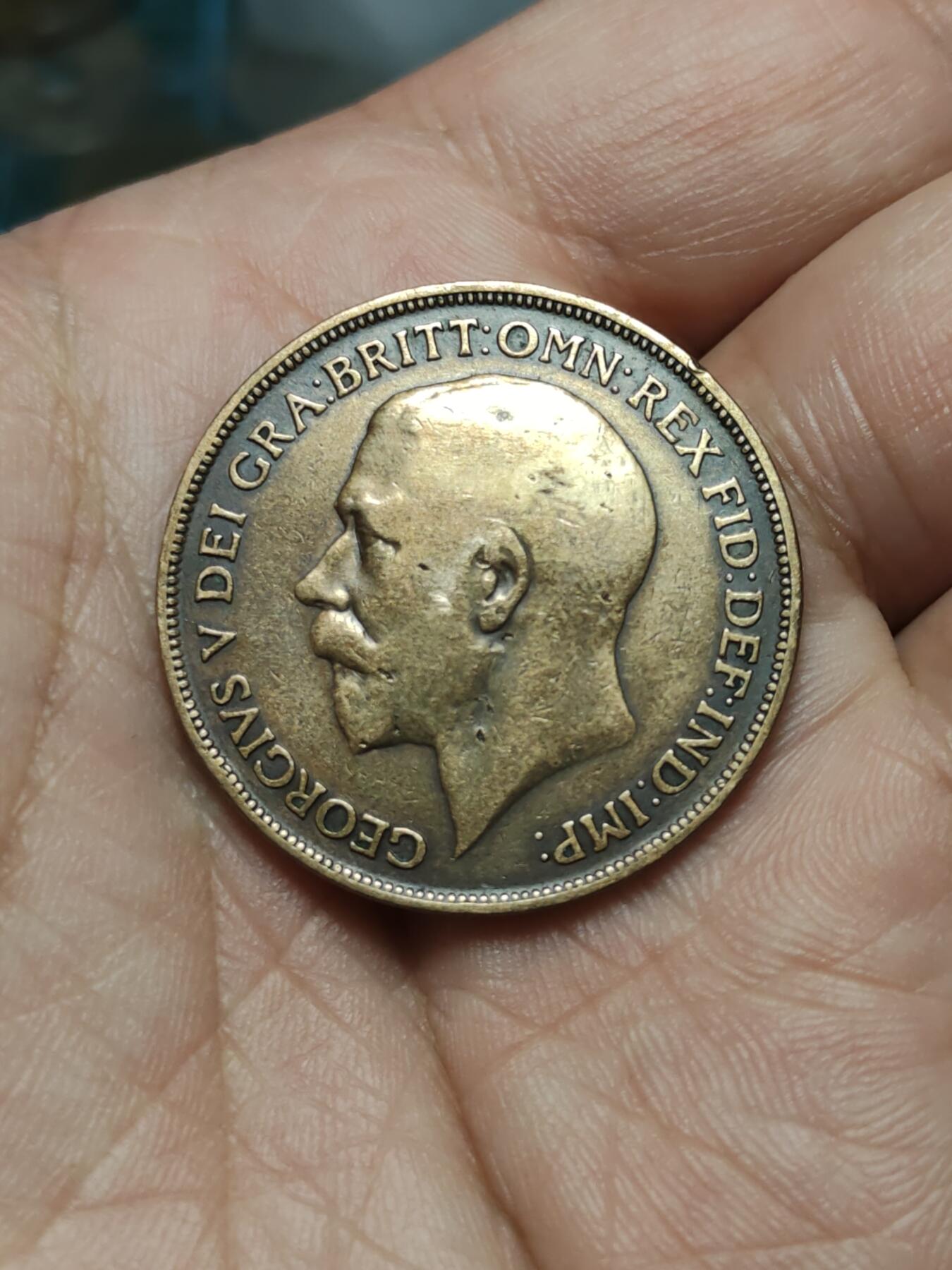 2026年第四十二场(总第二百一十一场）外国好品散币场(佣金3%) 英国🇬🇧1918年1便士(乔治五世第一版)