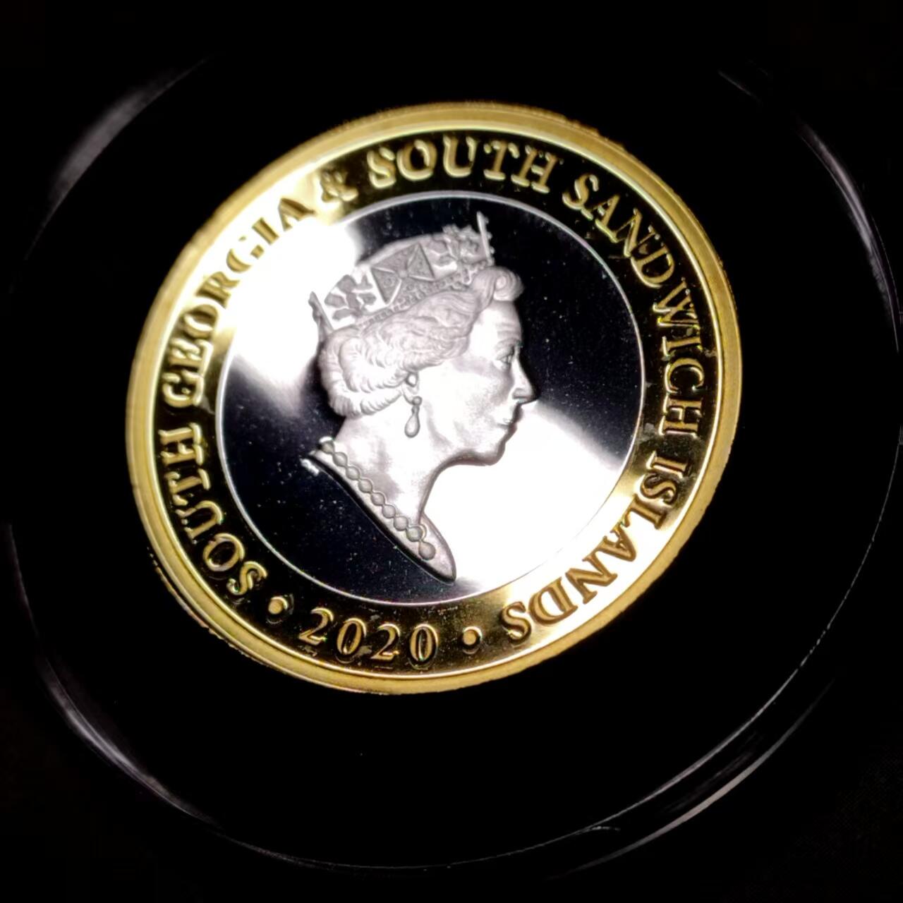 长老汇马年精选第十六场拍卖 珍惜！南乔治亚岛和南桑威奇群岛2020年弗洛伦斯·南丁格尔诞辰200周年2镑精制纪念银币  纯银，盒证一体    发行量仅仅475枚，市面不可见