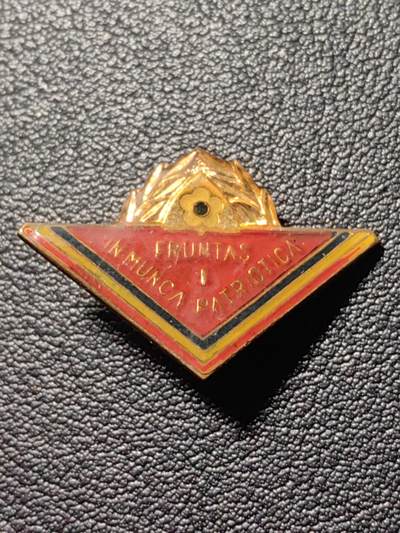 靖甫拍卖第九场 - 罗马尼亚爱国劳动运动一级证章