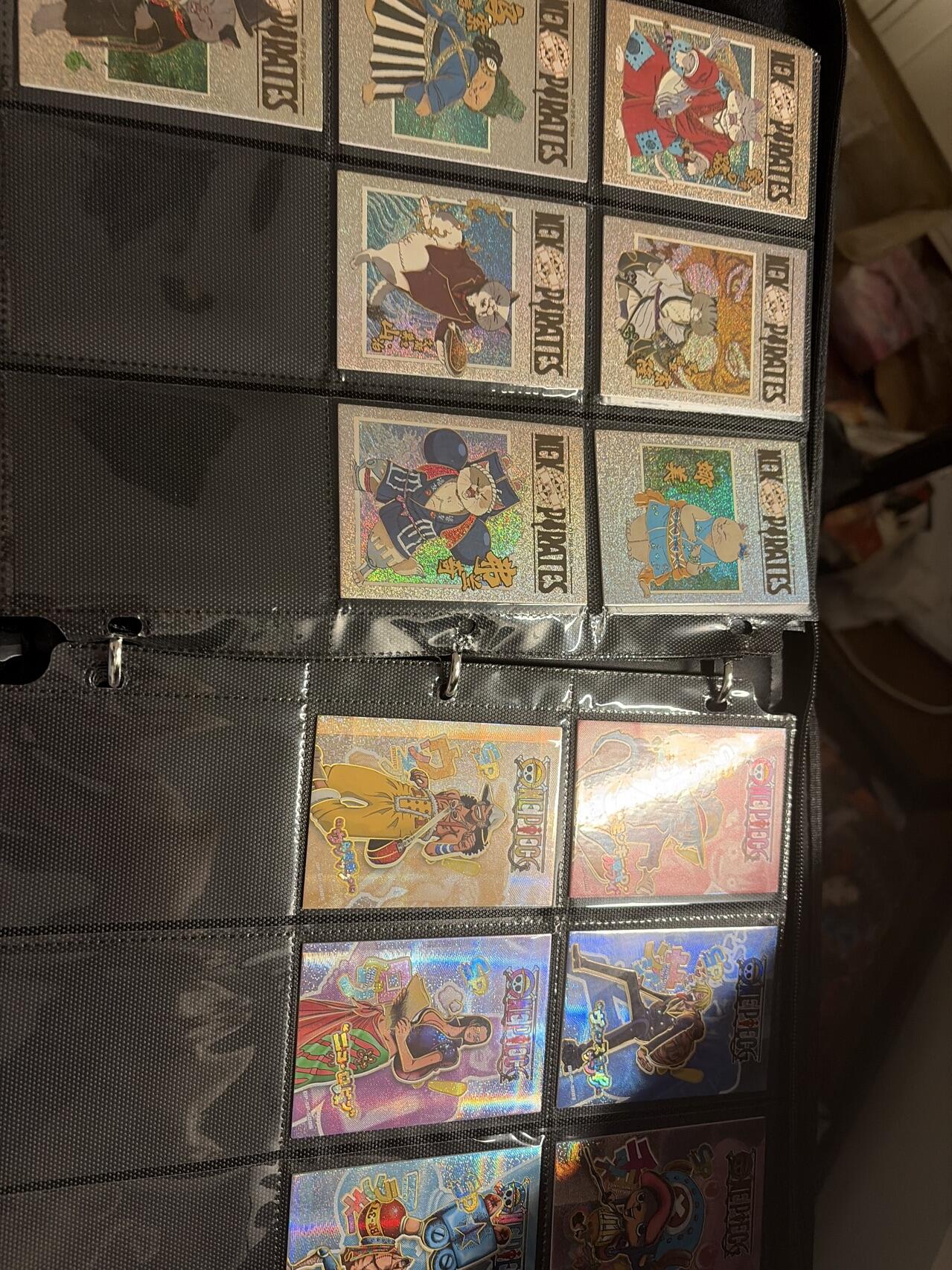 麦趣喜第五场   (4月10号周五晚上22点截拍，专注买家市场，福利拉满)  【整本】燃卡海贼王 整本 绝版卡 一套带卡册 相当稀有