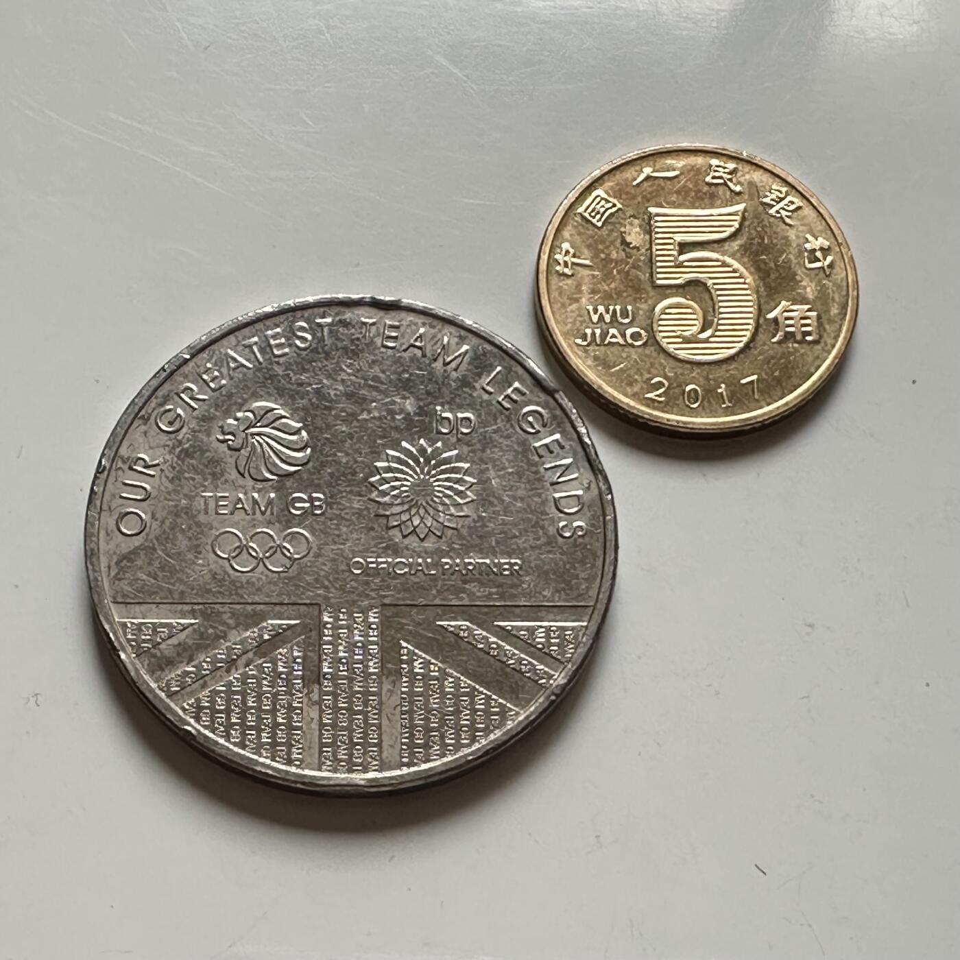 🌹外币初藏🌹🐯2026年第39场   每周二四六晚8️⃣点 苏联泰国纪念币世界钱币 英国2012伦敦奥运会史蒂夫·雷德格雷夫纪念章