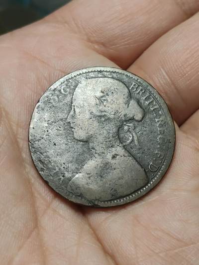 2026年第四十二场(总第二百一十一场）外国好品散币场(佣金3%) - 英国🇬🇧1863年1便士(维多利亚女王中年桂冠第二版)