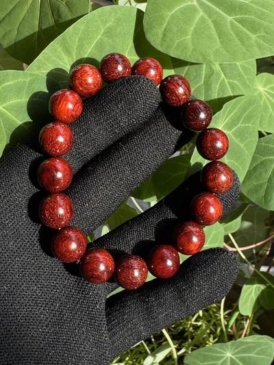 零元拍：印度小叶紫檀 1.2满金星手串，妥妥的高油高密，檀香宜人 - 零元拍：印度小叶紫檀 1.2满金星手串，妥妥的高油高密，檀香宜人