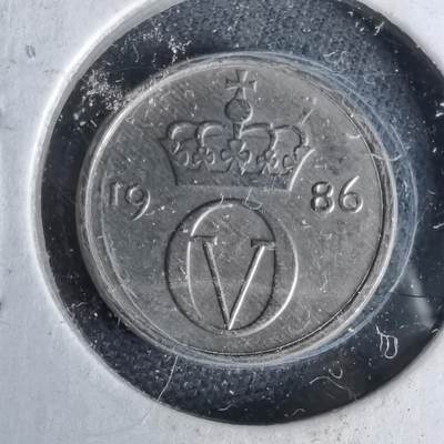 沼泽如烟--第1044场 - 挪威1986年10欧尔