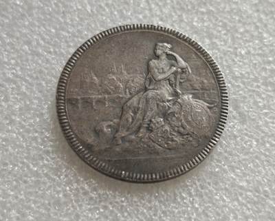 瓶子🏺第236期拍卖会 -  法国巴黎与荷兰银行（Banque de Paris et des Pays-Bas，简称巴黎巴银行，现法国巴黎银行BNP Paribas前身）的股东大会银质代币（Jeton），是19世纪末-20世纪初法国金融界的经典纪念/参会凭证