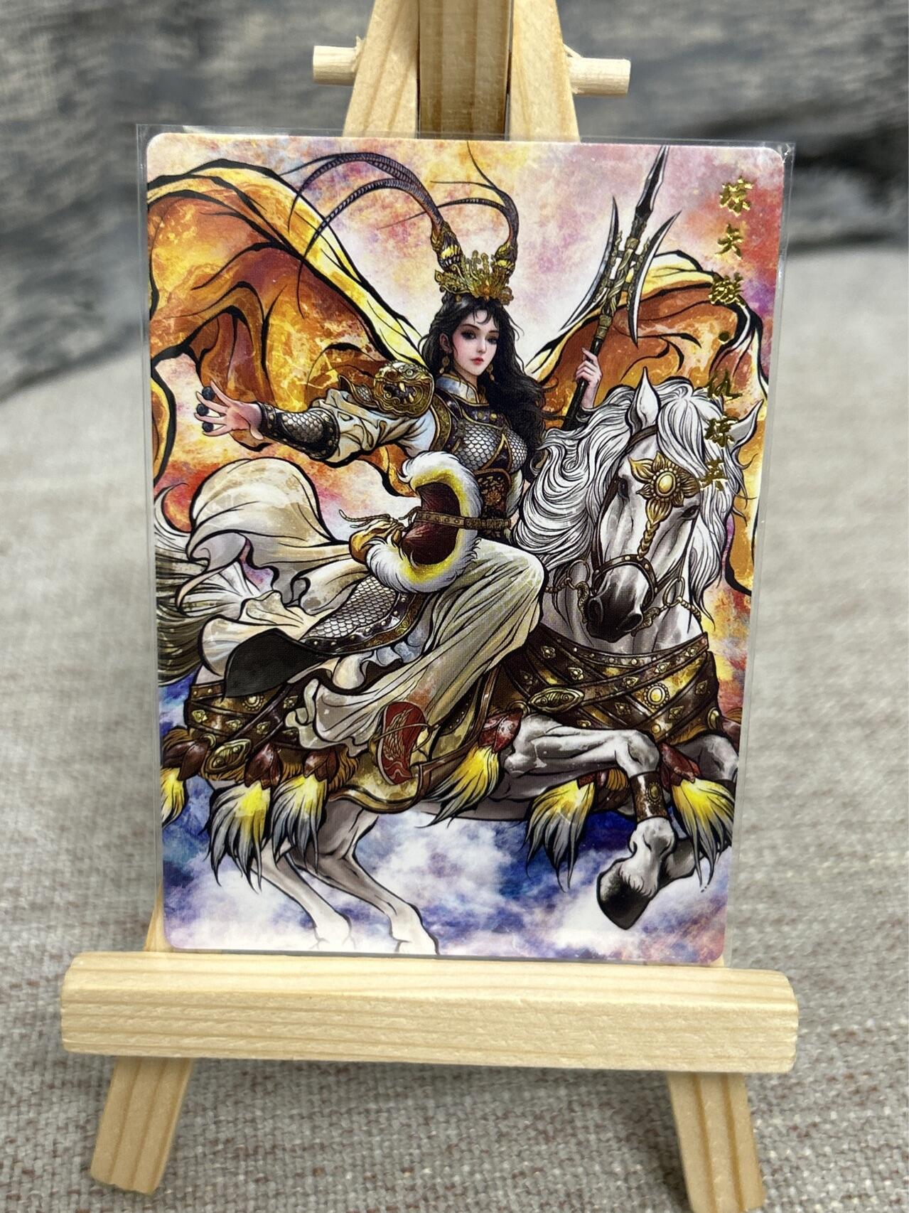 喜灰玩卡拍卖第七期，接拍品0佣金，欢迎送拍，释放现金流，让自己有资金可以购买更多喜欢的卡牌，让别的卡友能淘到更多心仪的卡牌 卡德曼 张建东水浒第二弹 特卡 精雕普卡一套9张 张贞娘、仇琼英、阎婆惜（原色、水墨、线稿）