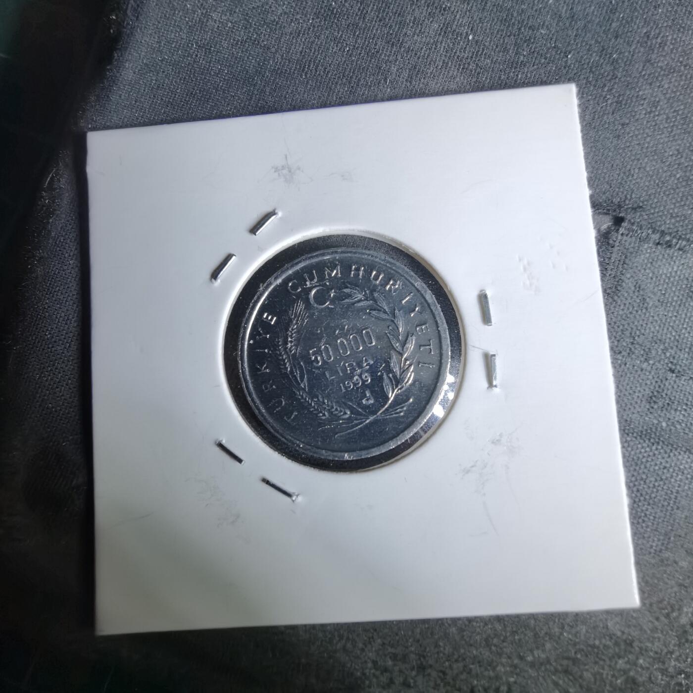 沼泽如烟--第1044场 土耳其1999年50000里拉