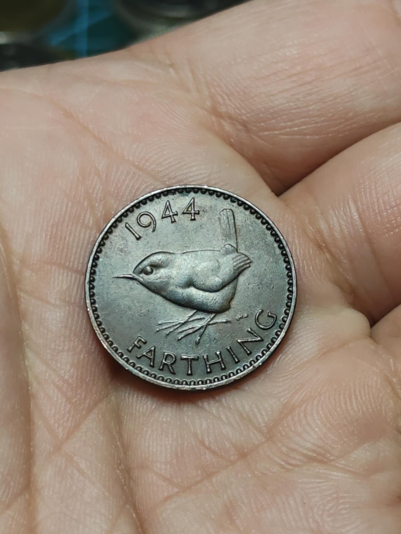 2026年第四十二场(总第二百一十一场）外国好品散币场(佣金3%) 英国🇬🇧1944年1法新(乔治六世第一版)