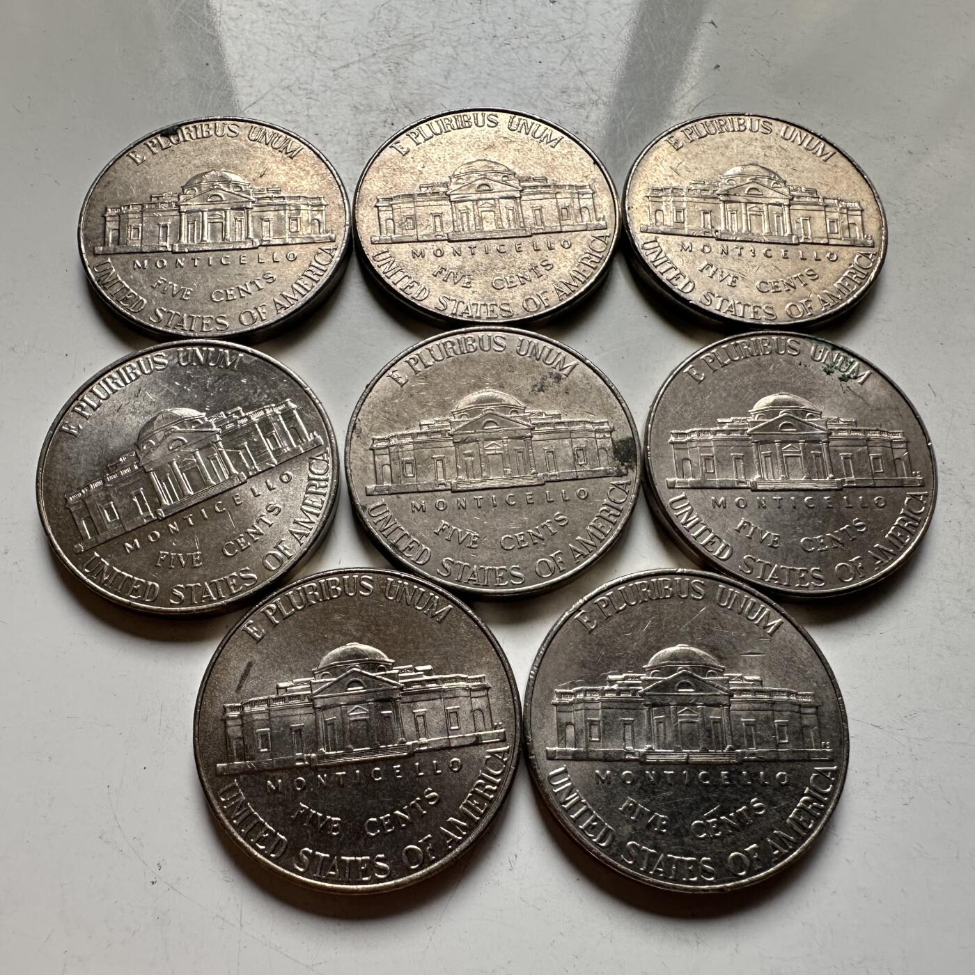 🌹外币初藏🌹🐯2026年第39场   每周二四六晚8️⃣点 苏联泰国纪念币世界钱币 新版5美分 8枚