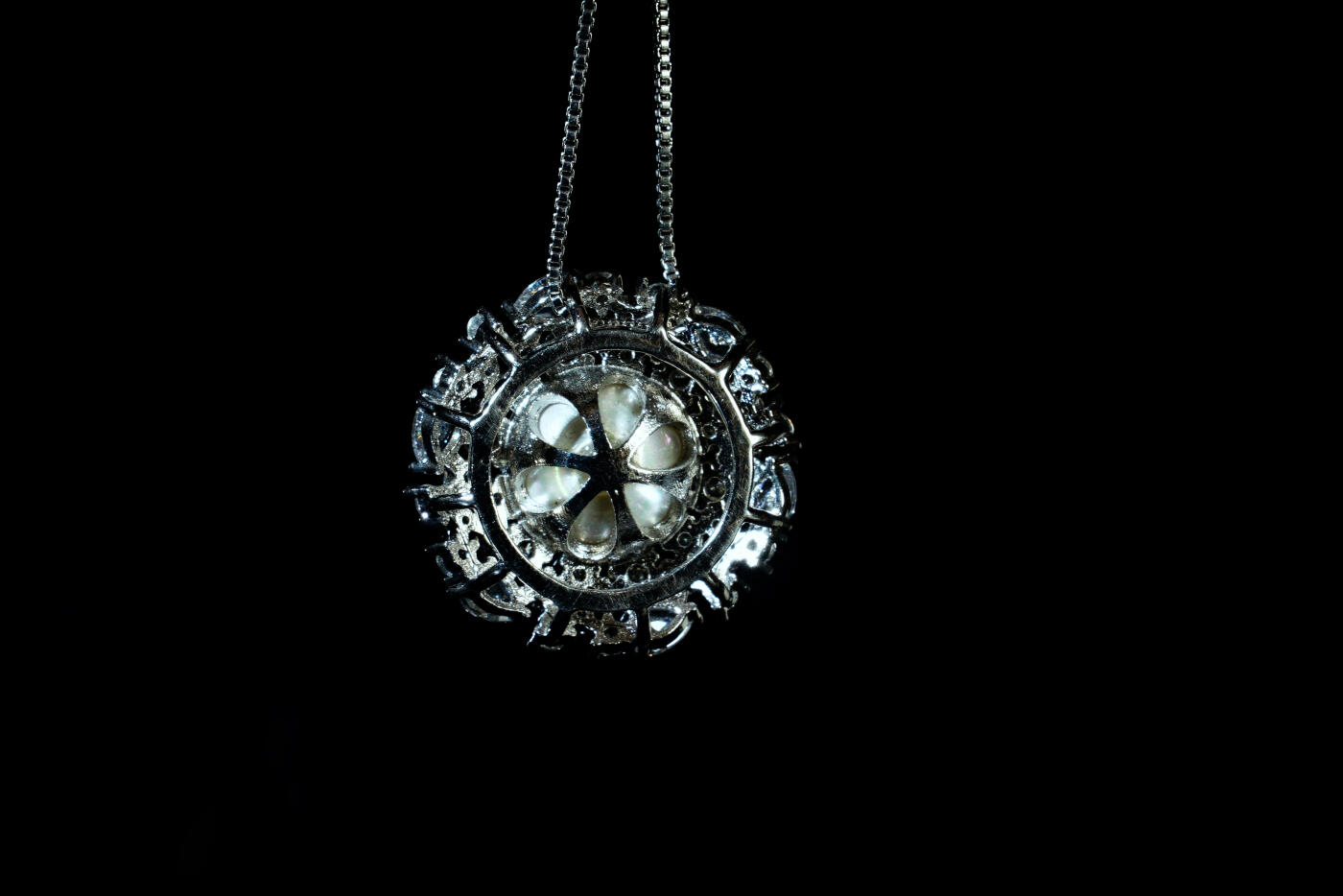 上海都达杂项专场六十九【全场包邮】 天然珍珠吊坠项链96-203