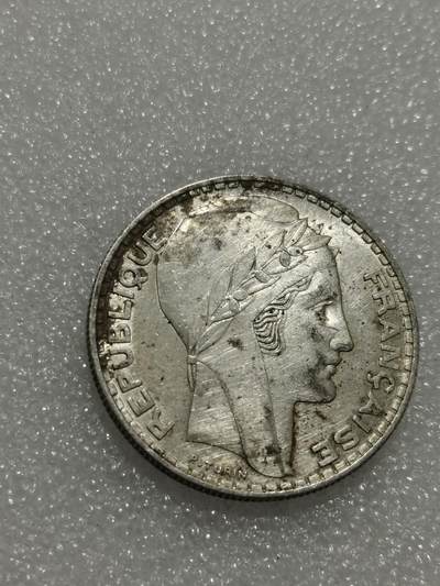 天下钱庄专场欢迎参拍 - 法国自由女神20法郎银币