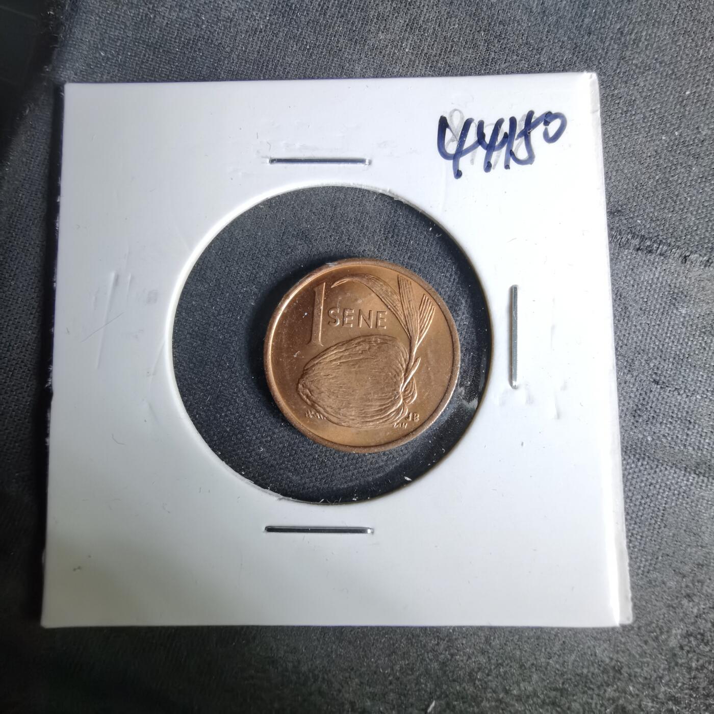 沼泽如烟--第1044场 萨摩亚1974年一分