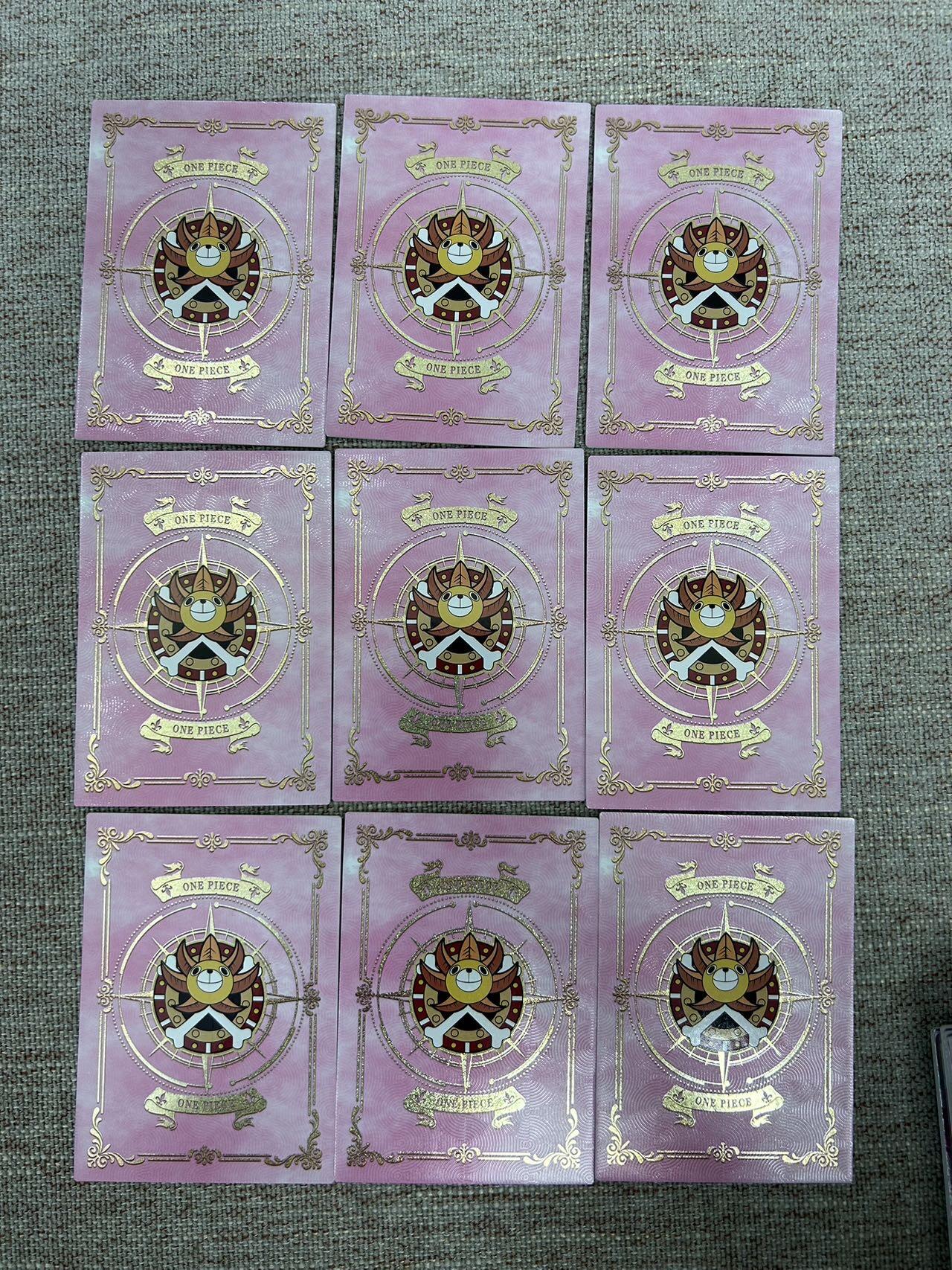 喜灰玩卡拍卖第七期，接拍品0佣金，欢迎送拍，释放现金流，让自己有资金可以购买更多喜欢的卡牌，让别的卡友能淘到更多心仪的卡牌 海贼王卡牌一组74张（QR 9张、HTF 2张 、MVR 9张、SSR 19张、SR35张）