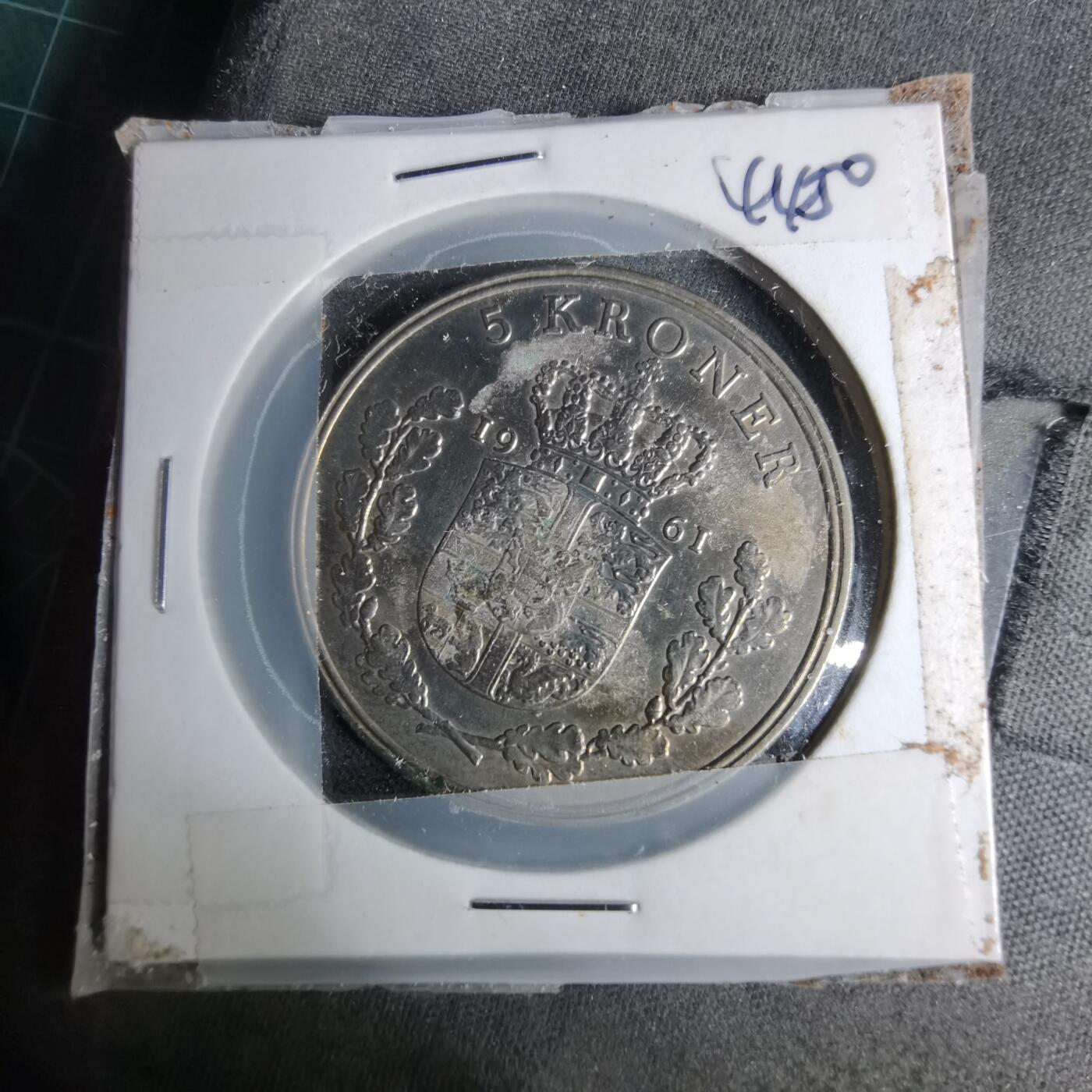 沼泽如烟--第1044场 丹麦1961年5克朗