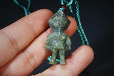 上海都达杂项专场102【全场包邮】  天然和田玉奥特玛吊坠挂件96-188