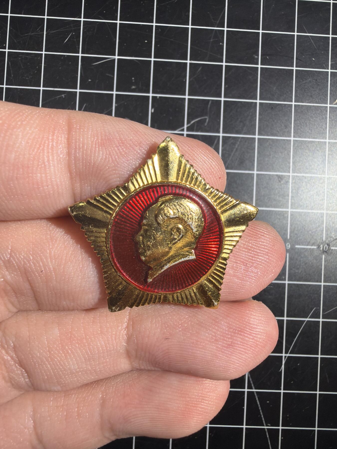 古冰库章牌勋赏收藏0起拍卖 星型毛章 出造型可用