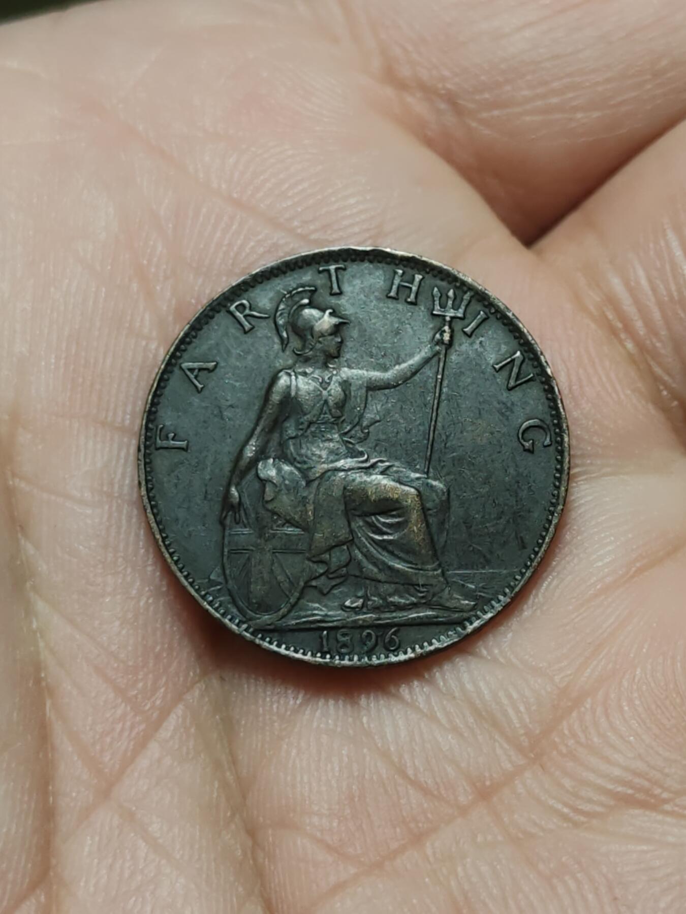 2026年第四十二场(总第二百一十一场）外国好品散币场(佣金3%) 好品–英国🇬🇧1896年1法新(维多利亚女王老年披纱第一版)