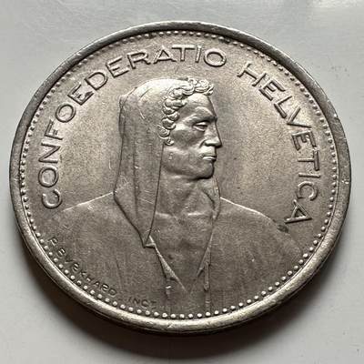 🌹外币初藏🌹🐯2026年第39场   每周二四六晚8️⃣点 苏联泰国纪念币世界钱币 - 瑞士1968年5法郎