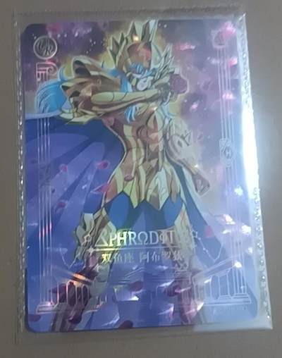 四月九号  小林卡牌 不寄存 - 卡游 圣斗士星矢 原膜 UR 双鱼座 阿布罗狄