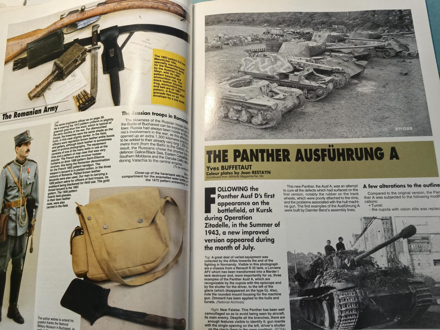 盛世勋华——号角文化勋章邮票专场拍卖第313期 法国出版英语版Militaria杂志 1995年10月第20期 50页