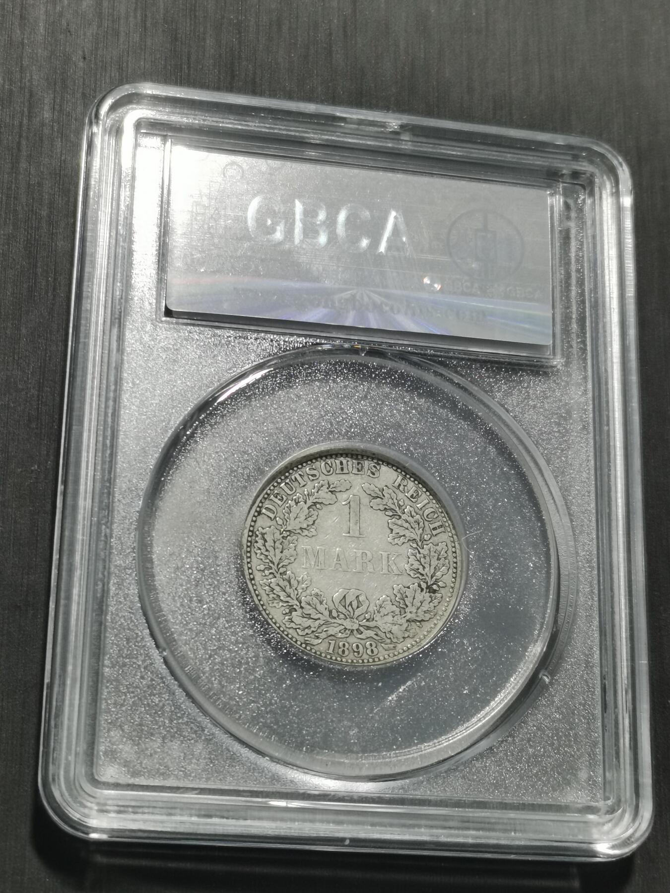 天下钱庄专场欢迎参拍 德国1马克银币