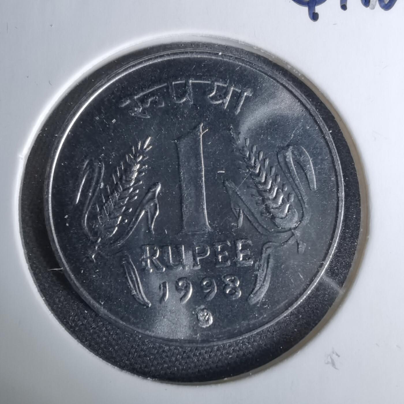 沼泽如烟--第1044场 印度1998年1卢比