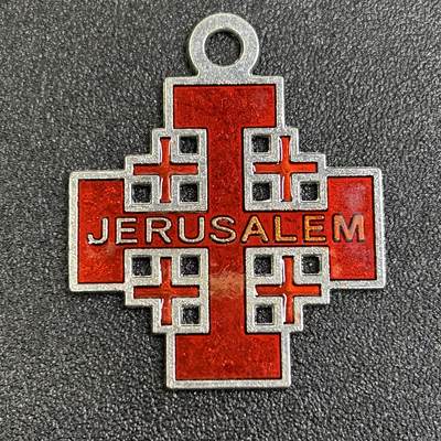 西秦中古拍卖第八十三期  - 耶路撒冷圣墓十字纪念章