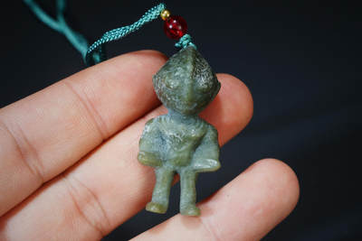 上海都达杂项专场102【全场包邮】  天然和田玉奥特玛吊坠挂件96-188