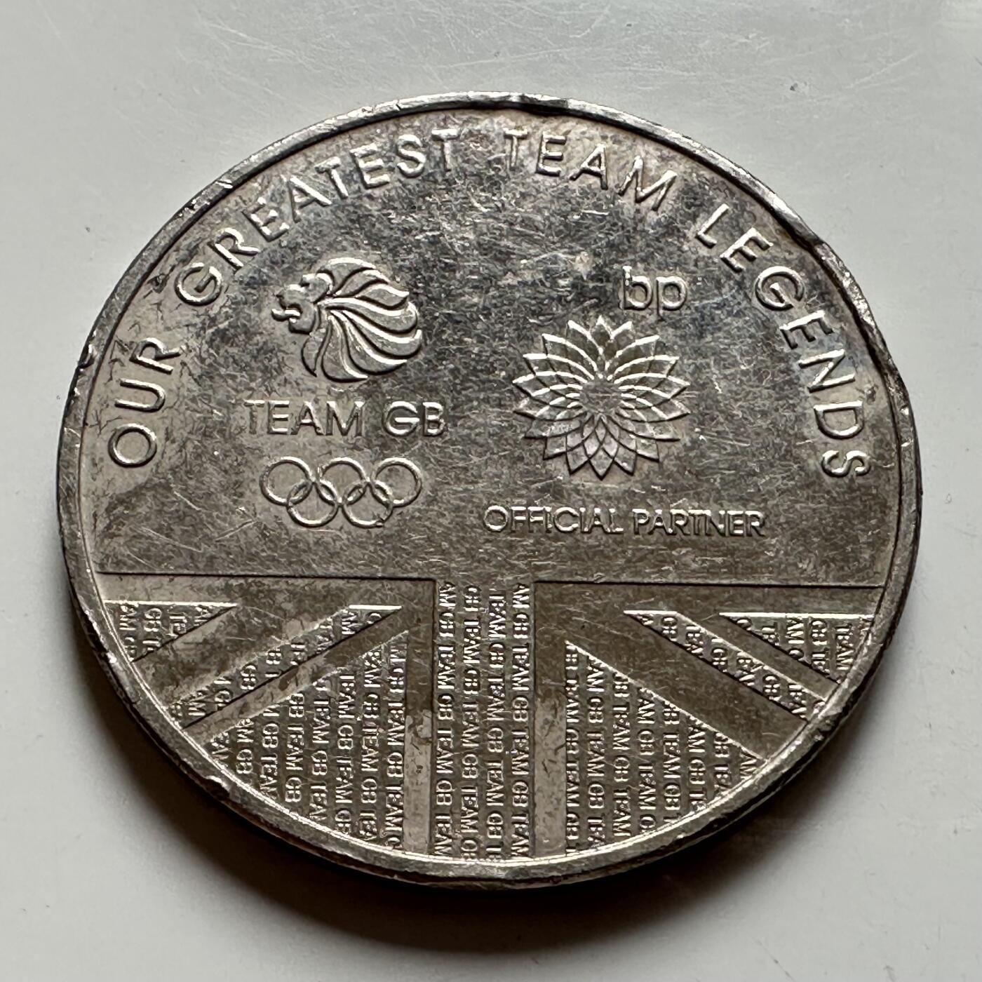 🌹外币初藏🌹🐯2026年第39场   每周二四六晚8️⃣点 苏联泰国纪念币世界钱币 英国2012伦敦奥运会史蒂夫·雷德格雷夫纪念章