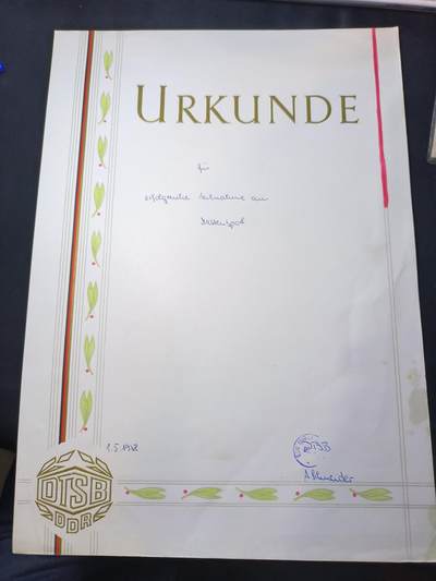 云宸嘉赏-勋臻佳藏四月精品甄选场次（低佣 一元一手） - 民主德国GTSB大众体育参与证书